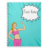 Aangepaste anime cartoon notitieboek (Voorkant)