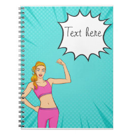 Aangepaste anime cartoon notitieboek