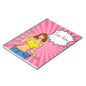 aangepaste anime-cartoonnotitieboek notitieboek (Linkerzijde)