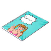 aangepaste anime-cartoonnotitieboek notitieboek (Linkerzijde)