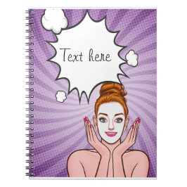 aangepaste anime-cartoonnotitieboek  notitieboek