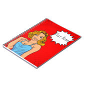 aangepaste anime-cartoonnotitieboek notitieboek (Linkerzijde)