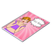 aangepaste anime-cartoonnotitieboek notitieboek (Linkerzijde)