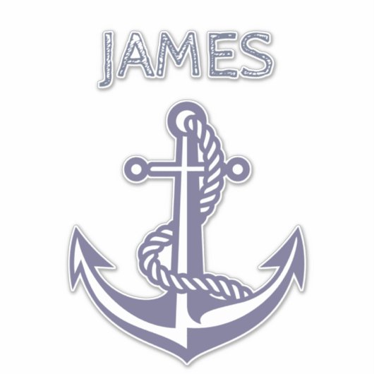 Aangepaste anker sticker (Voorkant)