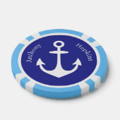 Aangepaste Anker voor Cruiseschip Poker Chips (Enkel)
