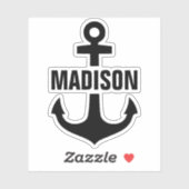 Aangepaste ankernaam Sticker (Vel)