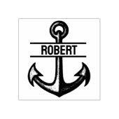 Aangepaste ankerstempel met aangepaste naam rubberstempel (Afrduk)