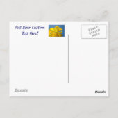 Aangepaste ansichtkaarten Narcissen Bloemen Bloese Briefkaart (Achterkant)