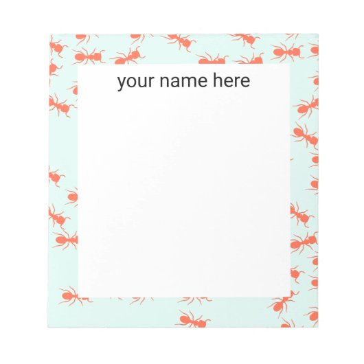 Aangepaste antenneroute notitieblok (Voorkant)