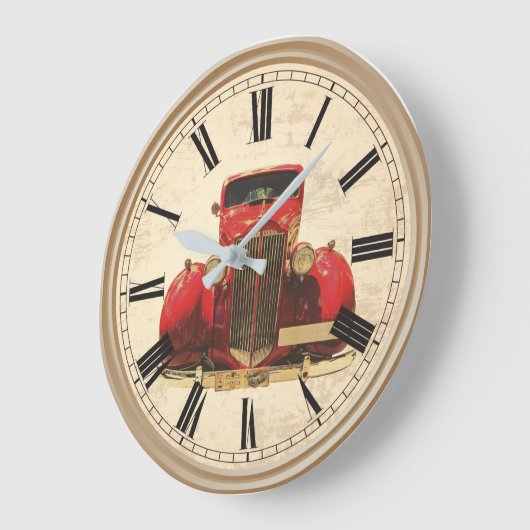 Aangepaste antiek autoklok grote klok (Hoek)