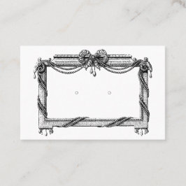 Aangepaste Antiek Kaarten voor juwelenweergave Afsprakenkaartje