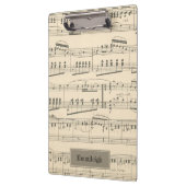 Aangepaste  Antiek muziek Klembord (Links)