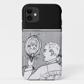 Aangepaste antiek videofoon iPhone / iPad case (Achterkant)