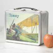 Aangepaste Antiek vliegtuigen van Preflight (In situ)