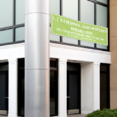 Aangepaste appartementen te huur meerkleurig groot spandoek (Buitenkant Gebouw)