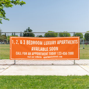 Aangepaste appartementen te huur multi gekleurd gr spandoek