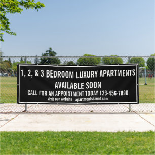 Aangepaste appartementen te huur Multi Kleur Grote Spandoek