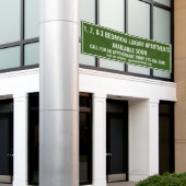 Aangepaste appartementen te huur Multi Kleur Grote Spandoek (Buitenkant Gebouw)