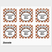 Aangepaste appelboter of iets blikken pot label (Vel)