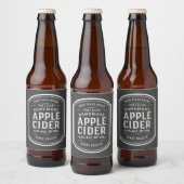 Aangepaste  Apple Cider Label Sticker (Flessen)