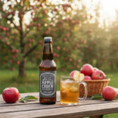 Aangepaste  Apple Cider Label Sticker