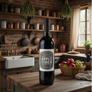 Aangepaste  Apple Cider Label Sticker