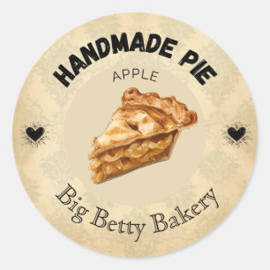 Aangepaste Apple Pie Labels   Gepersonaliseerde Ba