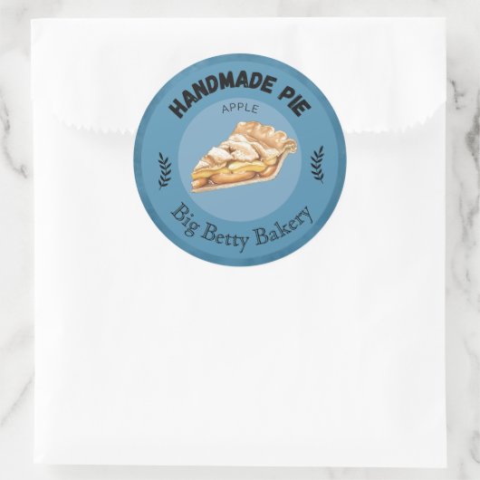 Aangepaste Apple Pie Labels | Gepersonaliseerde Ba (Tas)
