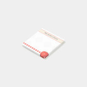 Aangepaste Apple Post-it-notities voor leraren Post-it® Notes (Schuin)