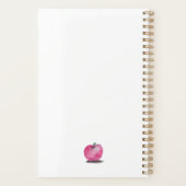 Aangepaste Apple-Waterverf Dank u voor de leraar Planner (Achterkant)