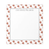 Aangepaste APPRECIATIEappels voor leermachines Notitieblok (Voorkant)