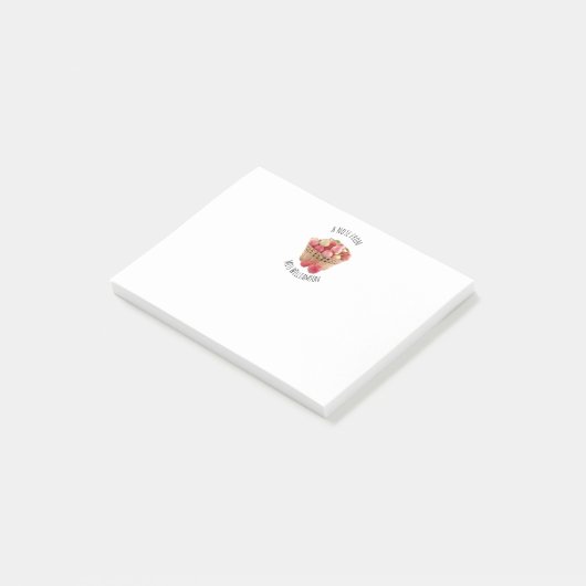 Aangepaste APPRECIATIEappels voor leermachines Post-it® Notes (Schuin)