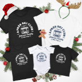 Aangepaste Apres Ski Familie Vrienden Skireis Groe T-shirt