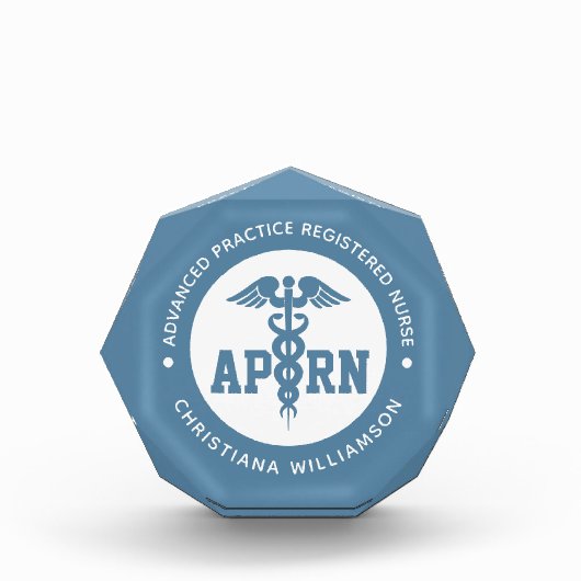 Aangepaste APRN Advanced Practice Registered Nurse Fotoblokken (Voorkant)