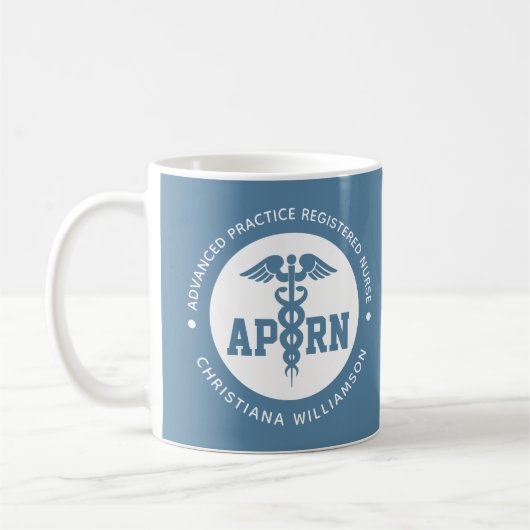 Aangepaste APRN Advanced Practice Registered Nurse Koffiemok (Links)