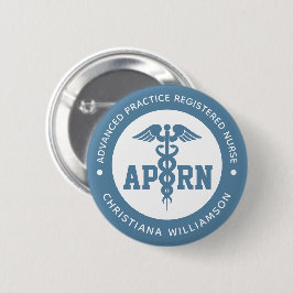 Aangepaste APRN Advanced Practice Registered Nurse Ronde Button 5,7 Cm