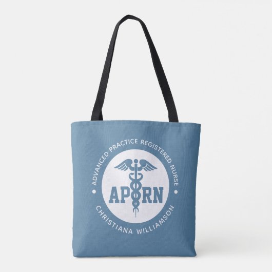 Aangepaste APRN Advanced Practice Registered Nurse Tote Bag (Achterkant)