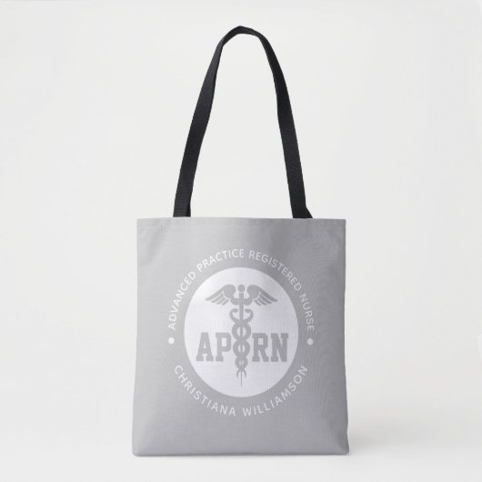 Aangepaste APRN Advanced Practice Registered Nurse Tote Bag (Voorkant)