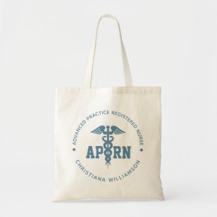 Aangepaste APRN Advanced Practice Registered Nurse Tote Bag