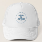 Aangepaste APRN Advanced Practice Registered Nurse Trucker Pet (Voorkant)