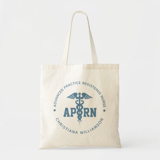 Aangepaste APRN Geavanceerd Praktijk Verpleegkundi Tote Bag (Voorkant)