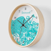 Aangepaste Aqua-klok voor elke kleur (Hoek)