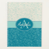 Aangepaste Aqua Waves Planner (Voorkant)