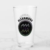 Aangepaste Aquarius Glas (Voorkant)