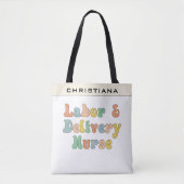 Aangepaste arbeids- en leveringsverzekering tote bag (Voorkant)