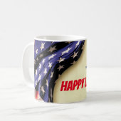 AANGEPASTE ARBEIDSDAG | Vlaggenschets VS Koffiemok (Voorkant links)