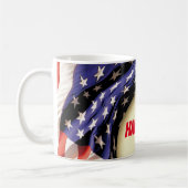 AANGEPASTE ARBEIDSDAG | Vlaggenschets VS Koffiemok (Links)