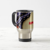 AANGEPASTE ARBEIDSDAG | Vlaggenschets VS Reisbeker (Voorkant links)