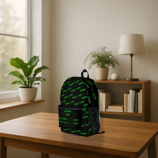 Aangepaste Arcade Game Over Rugzak