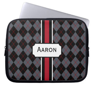 Aangepaste Argyle-laptoptas Laptop Sleeve